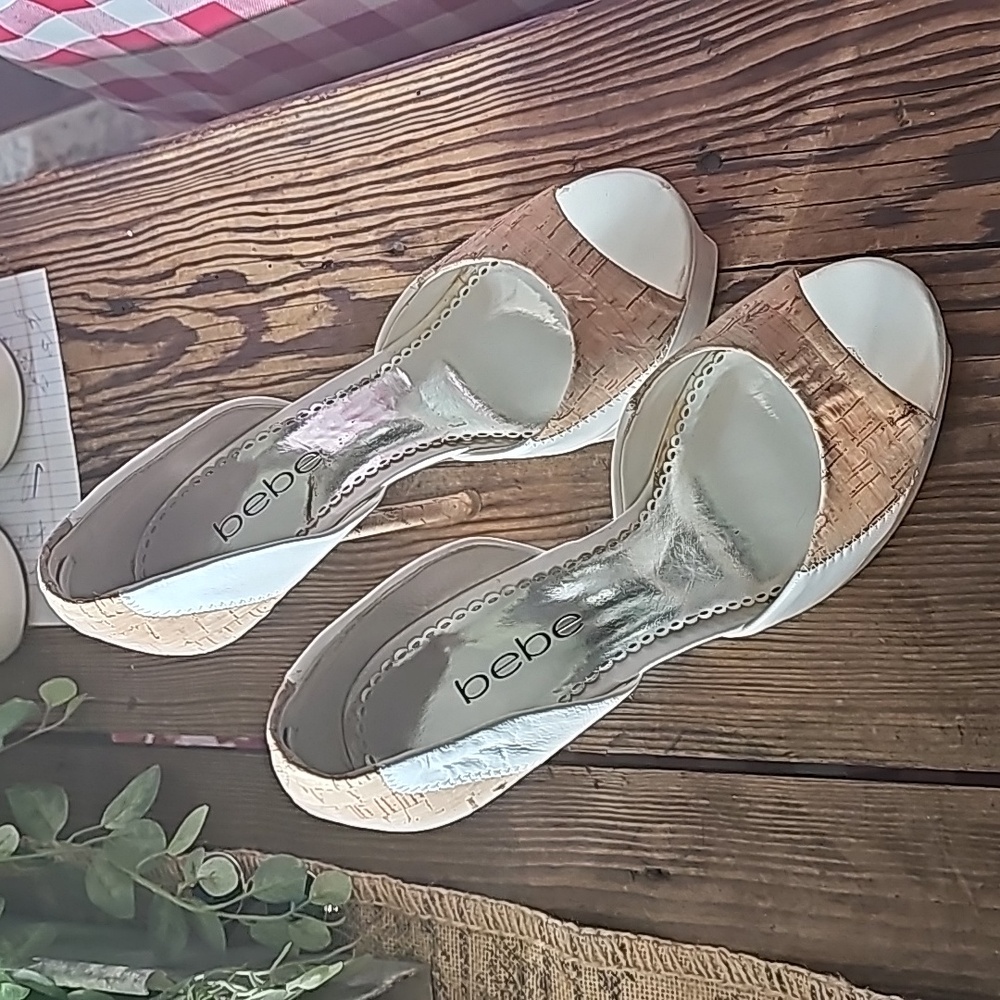 Bebe platform heels